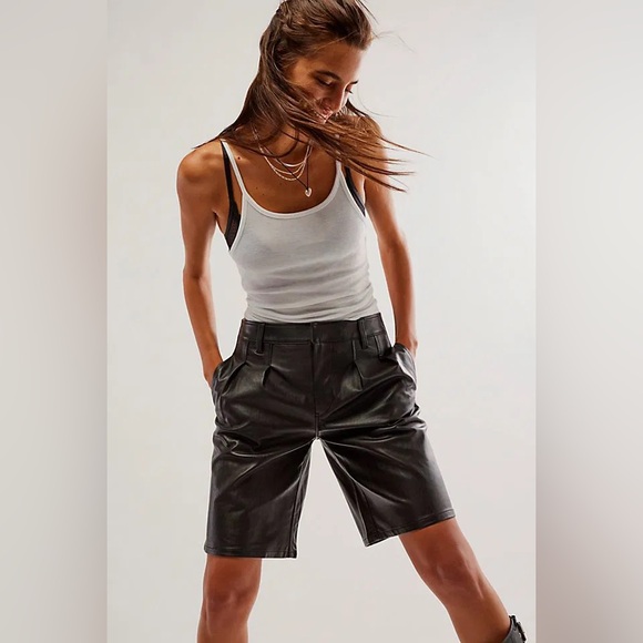 Free People Alandale Vegan Trousers - Picture 2 of 5